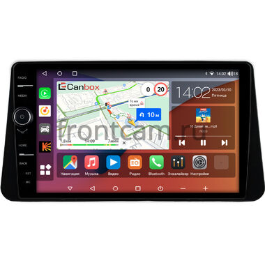 Nissan Micra (K14) 2017-2024, Kicks 2016-2026 Canbox H-Line 7843-9-0814 на Android 10 (4G-SIM, 4/64, DSP, QLed)