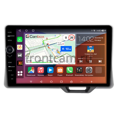 Honda N-BOX 3 2023-2026 Canbox H-Line 7843-9-1587 на Android 10 (4G-SIM, 4/64, DSP, QLed)