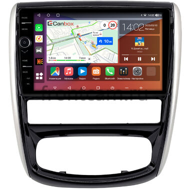 Renault Duster (2010-2015) (глянцевая) Canbox H-Line 7844-9-1346 на Android 10 (4G-SIM, 6/128, DSP, QLed)