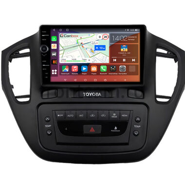 Toyota Highlander (U20), Kluger (XU20) 2000-2007 (черная) Canbox H-Line 7844-9-1561 на Android 10 (4G-SIM, 6/128, DSP, QLed)