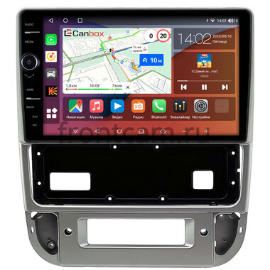 Peugeot 406 1999-2005 (серебряная) Canbox H-Line 7845-9-0039 Android 10 (4G-SIM, 8/256, DSP, QLed)