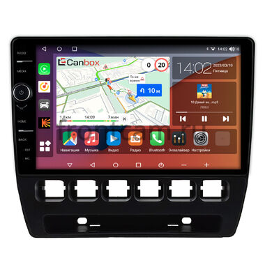 Lada ВАЗ 2110 2008-2014, ВАЗ 2111 2006-2014, ВАЗ 2112 2006-2009 Canbox H-Line 7845-9-0799 на Android 10 (4G-SIM, 8/256, DSP, QLed)