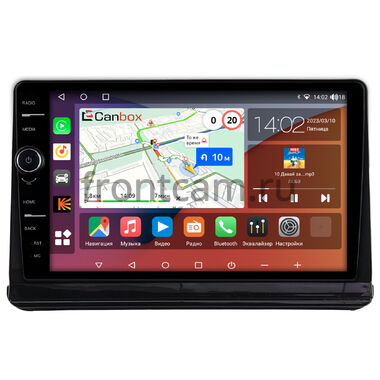 Mitsubishi Triton 6 2023-2026 Canbox H-Line 7852-10-0594 на Android 10 (4G-SIM, 4/32, DSP, QLed)