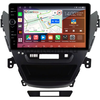 Hyundai Elantra 5 (MD), Avante 5 2010-2015 Canbox H-Line 7853-10-1369 на Android 10 (4G-SIM, 4/64, DSP, QLed)