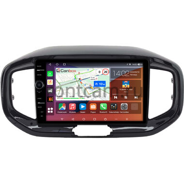 Kia KX1 (2018-2024) (глянцевая) Canbox H-Line 7853-10-1460 на Android 10 (4G-SIM, 4/64, DSP, QLed)