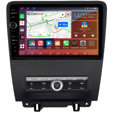 Ford Mustang 5 (2009-2014) Canbox H-Line 7853-10-6175 на Android 10 (4G-SIM, 4/64, DSP, QLed)