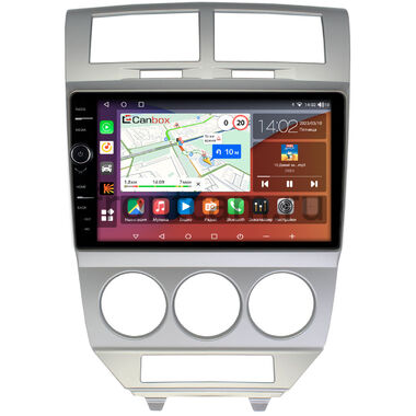 Dodge Caliber 2006-2009 Canbox H-Line 7853-10-721 на Android 10 (4G-SIM, 4/64, DSP, QLed)