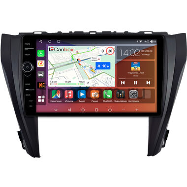 Toyota Camry XV55 2014-2018 (для авто без камеры) Canbox H-Line 7854-10-1692 на Android 10 (4G-SIM, 6/128, DSP, QLed)