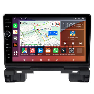 Honda Vezel 2, HR-V 3, XR-V 2 2022-2026 Canbox H-Line 7855-10-1315 на Android 10 (4G-SIM, 8/256, DSP, QLed)