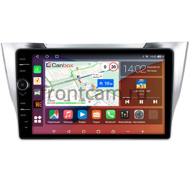 Lexus RX 300, RX 330, RX 350, RX 400h 2003-2009 (серебряная) Canbox H-Line 7855-10-1473 на Android 10 (4G-SIM, 8/256, DSP, QLed)