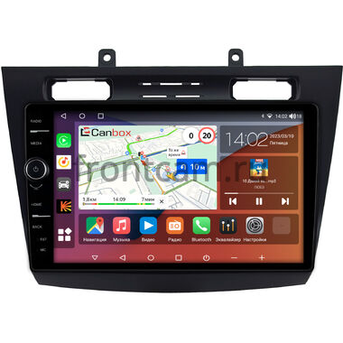 Ford Transit Connect 2009-2013 (черная) Canbox H-Line 7855-10-1525 на Android 10 (4G-SIM, 8/256, DSP, QLed)