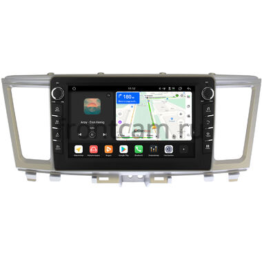 Infiniti QX60, JX35 2012-2016 Canbox H-Line 8834-9-002 на Android 14 (4G-SIM, 6/128, DSP, IPS) С крутилками