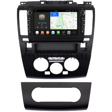 Nissan Tiida 2004-2013 (черная) Canbox H-Line 8834-9-0201 на Android 14 (4G-SIM, 6/128, DSP, IPS) С крутилками