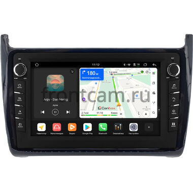 Volkswagen Polo 5 2009-2020 (глянцевая) Canbox H-Line 8834-9-0490 на Android 14 (4G-SIM, 6/128, DSP, IPS) С крутилками