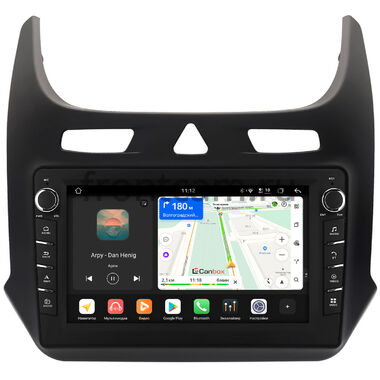 Chevrolet Cobalt 2 2011-2026 (черная, матовая) Canbox H-Line 8834-9-0560 на Android 14 (4G-SIM, 6/128, DSP, IPS) С крутилками