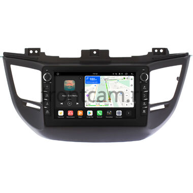 Hyundai Tucson 3 2015-2018 Canbox H-Line 8834-9-064-1 на Android 14 (4G-SIM, 6/128, DSP, IPS) С крутилками для авто с камерой