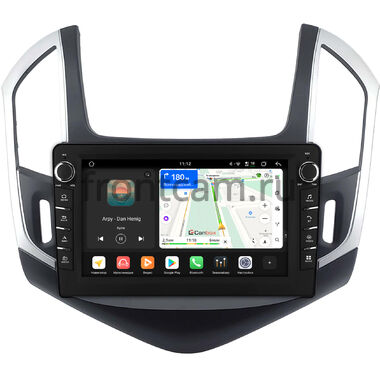 Chevrolet Cruze 2012-2016 (черно-серая, матовая) Canbox H-Line 8833-9-0663 на Android 14 (4G-SIM, 4/64, DSP, IPS) С крутилками
