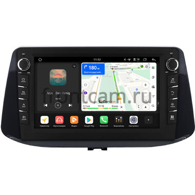 Hyundai i30 3 2017-2024 (глянцевая) Canbox H-Line 8833-9-071 на Android 14 (4G-SIM, 4/64, DSP, IPS) С крутилками