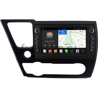 Honda Civic 9 4D 2013-2017 (матовая, левый руль, седан) Canbox H-Line 8833-9-0831 на Android 14 (4G-SIM, 4/64, DSP, IPS) С крутилками