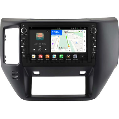 Nissan Patrol (Y61) 2004-2010 (черная, матовая) Canbox H-Line 8834-9-0897 на Android 14 (4G-SIM, 6/128, DSP, IPS) С крутилками