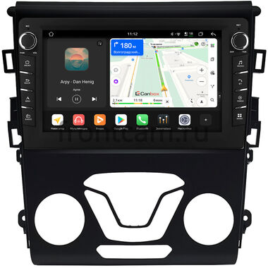 Ford Mondeo 5 2014-2022, Fusion 2 (North America) 2012-2016 (для авто с маленьким экраном) Canbox H-Line 8833-9-096 на Android 14 (4G-SIM, 4/64, DSP, IPS) С крутилками