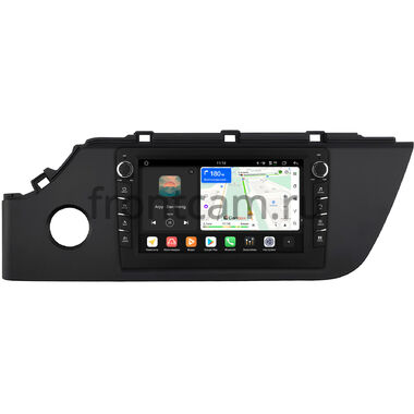 Kia Rio 4, Rio X 2020-2024 (матовая гладкая) Canbox H-Line 8834-9-1050 на Android 14 (4G-SIM, 6/128, DSP, IPS) С крутилками