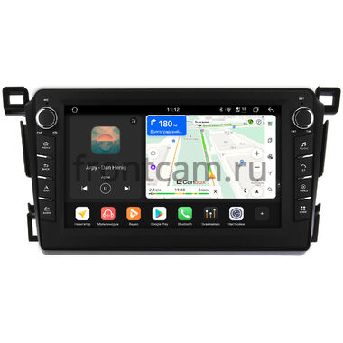 Toyota RAV4 4 (XA40) 2012-2019 Canbox H-Line 8833-9-1285 на Android 14 (4G-SIM, 4/64, DSP, IPS) С крутилками