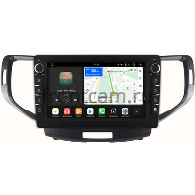 Honda Accord 8 2007-2015 Canbox H-Line 8833-9-1358 на Android 14 (4G-SIM, 4/64, DSP, IPS) С крутилками