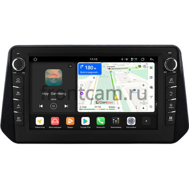 Nissan Sylphy 4 (B18), Sentra 8 (B18) 2019-2025 (глянцевая) Canbox H-Line 8834-9-2320 на Android 14 (4G-SIM, 6/128, DSP, IPS) С крутилками