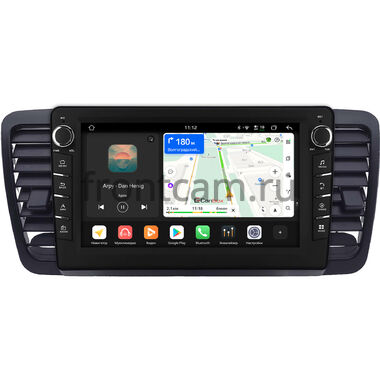 Subaru Legacy 4, Outback 3 2003-2009 (для авто с навигацией, левый руль) Canbox H-Line 8834-9-2575 на Android 14 (4G-SIM, 6/128, DSP, IPS) С крутилками