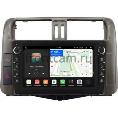 Toyota Land Cruiser Prado 150 2009-2013 (для авто с круговым обзором, цвет титан) Canbox H-Line 8834-9-2750 на Android 14 (4G-SIM, 6/128, DSP, IPS) С крутилками