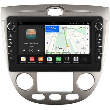 Chevrolet Lacetti 2004-2013 (тип 4, серая) Универсал / Хэтчбек с климатом Canbox H-Line 8834-9-279 на Android 14 (4G-SIM, 6/128, DSP, IPS) С крутилками