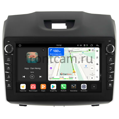 Isuzu D-Max 2 2012-2020 (тип 2) Canbox H-Line 8834-9-293 на Android 14 (4G-SIM, 6/128, DSP, IPS) С крутилками