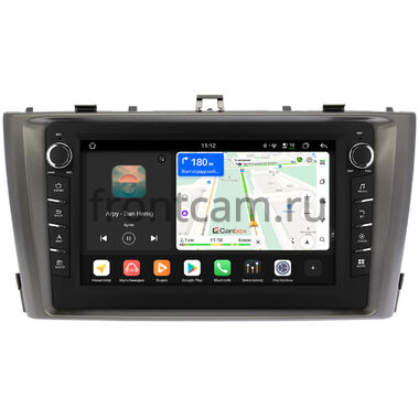 Toyota Avensis 3 2008-2015 (серая) Canbox H-Line 8833-9-3017 на Android 14 (4G-SIM, 4/64, DSP, IPS) С крутилками