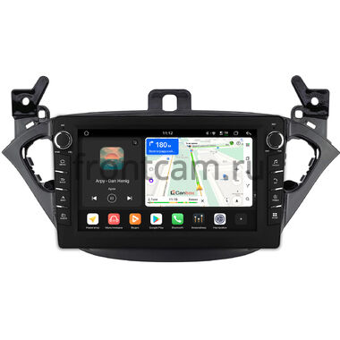 Opel Corsa E 2014-2019 Canbox H-Line 8833-9-3423 на Android 14 (4G-SIM, 4/64, DSP, IPS) С крутилками