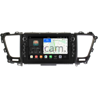 Kia Carnival 3 2014-2021 Canbox H-Line 8834-9-520 на Android 14 (4G-SIM, 6/128, DSP, IPS) С крутилками