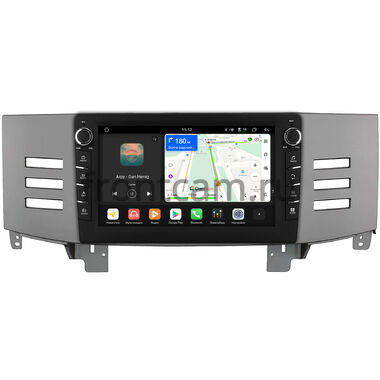 Toyota Mark X 2004-2009 (для авто с монитором, серая) Canbox H-Line 8833-9-6645 на Android 14 (4G-SIM, 4/64, DSP, IPS) С крутилками