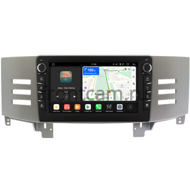Toyota Mark X 2004-2009 (серая) Canbox H-Line 8833-9-959 на Android 14 (4G-SIM, 4/64, DSP, IPS) С крутилками