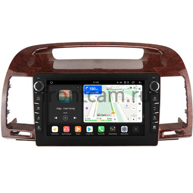 Toyota Camry XV30 2001-2006 (под дерево) Canbox H-Line 8834-9-961 на Android 14 (4G-SIM, 6/128, DSP, IPS) С крутилками