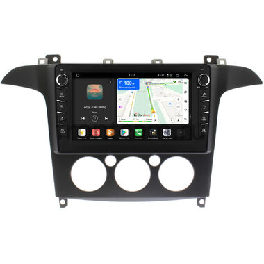 Ford S-Max, Galaxy 2 2006-2015 (авто без климат-контроля) Canbox H-Line 8834-9-FR098N на Android 14 (4G-SIM, 6/128, DSP, IPS) С крутилками