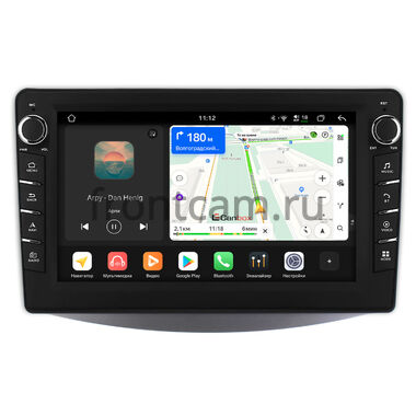 Mitsubishi Grandis 2003-2011 (тип 2) Canbox H-Line 8834-9-MI097N на Android 14 (4G-SIM, 6/128, DSP, IPS) С крутилками