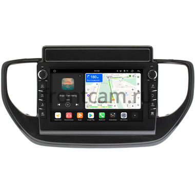 Solaris HS 2022-2026 (для авто с экраном) Canbox H-Line 8833-9-TK957 на Android 14 (4G-SIM, 4/64, DSP, IPS) С крутилками