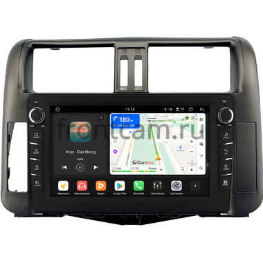 Toyota Land Cruiser Prado 150 2009-2013 (для авто с усилителем) Canbox H-Line 8834-9005 на Android 14 (4G-SIM, 6/128, DSP, IPS) С крутилками