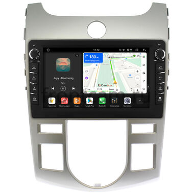 Kia Cerato 2 седан, Forte 2008-2013 (с климат-контролем) Canbox H-Line 8834-9019 на Android 14 (4G-SIM, 6/128, DSP, IPS) С крутилками