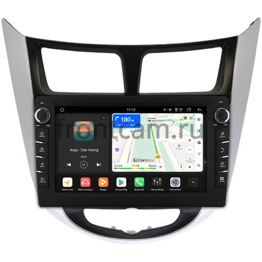 Hyundai Solaris, Accent 4 2010-2019 Canbox H-Line 8834-9027 на Android 14 (4G-SIM, 6/128, DSP, IPS) С крутилками