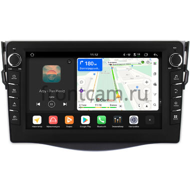 Toyota RAV4 3 (XA30) 2005-2016 Canbox H-Line 8834-9086 на Android 14 (4G-SIM, 6/128, DSP, IPS) С крутилками