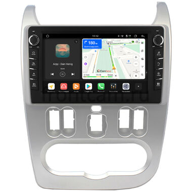 Renault Logan, Sandero 2009-2015 Canbox H-Line 8833-9181 Android 14 (4G-SIM, 4/64, DSP, IPS) С крутилками