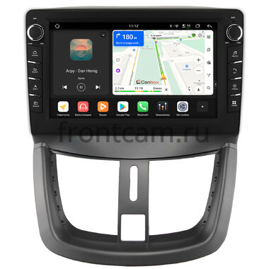 Peugeot 207 2006-2015, 207i (Iran Khodro) 2016-2026 Canbox H-Line 8834-9203 на Android 14 (4G-SIM, 6/128, DSP, IPS) С крутилками