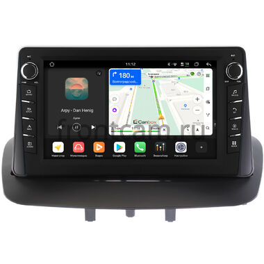 Renault Fluence, Megane 3 2008-2016 Canbox H-Line 8834-9215 на Android 14 (4G-SIM, 6/128, DSP, IPS) С крутилками