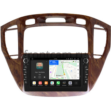 Toyota Highlander (U20), Kluger (XU20) 2000-2007 (орех, для авто без монитора) Canbox H-Line 8834-9293 на Android 14 (4G-SIM, 6/128, DSP, IPS) С крутилками